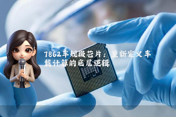 7862车规级芯片：重新定义车载计算的底层逻辑