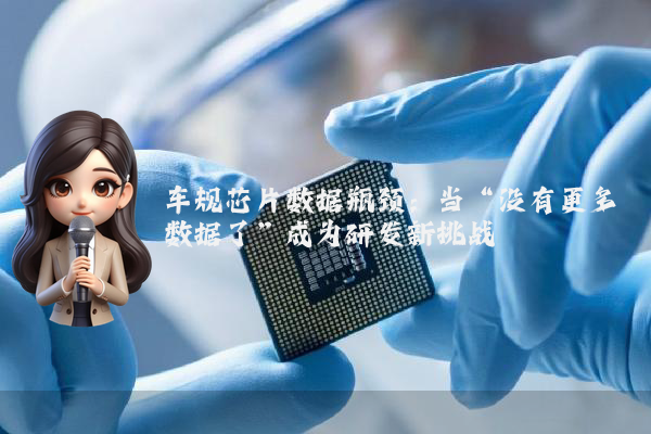车规芯片数据瓶颈：当“没有更多数据了”成为研发新挑战