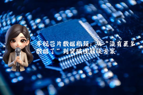车规芯片数据瓶颈：从“没有更多数据了”到突破性解决方案