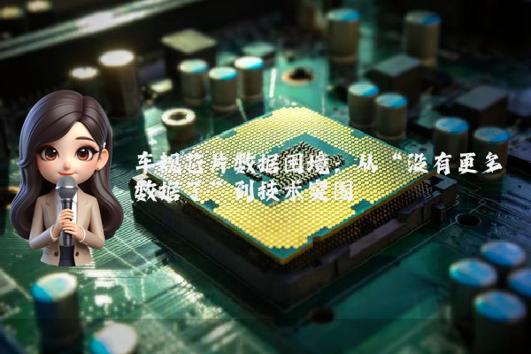 车规芯片数据困境：从“没有更多数据了”到技术突围