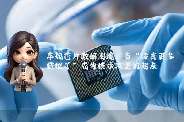 车规芯片数据困境：当“没有更多数据了”成为技术攻坚的起点