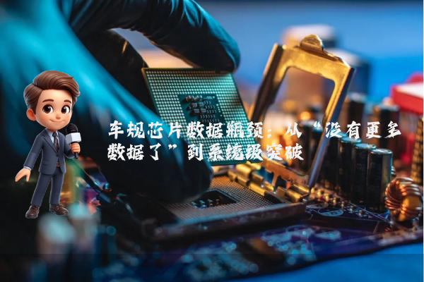 车规芯片数据瓶颈：从“没有更多数据了”到系统级突破