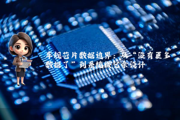 车规芯片数据边界:从“没有更多数据了”到系统级冗余设计